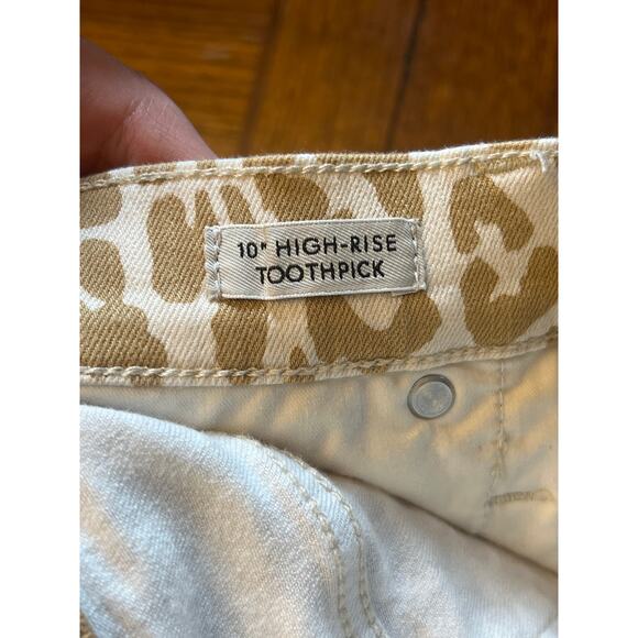 J.Crew Safari Leopard High-Rise Jeans 29 - Picture 10 of 13